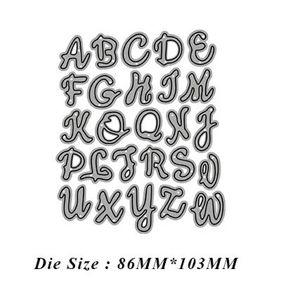 Description Picture 6 of itemAlphabet and Number Metal Cutting Dies for Making Words Dies Cut Embossing Punching Stencils Template Mould for DIY Scrapbooking