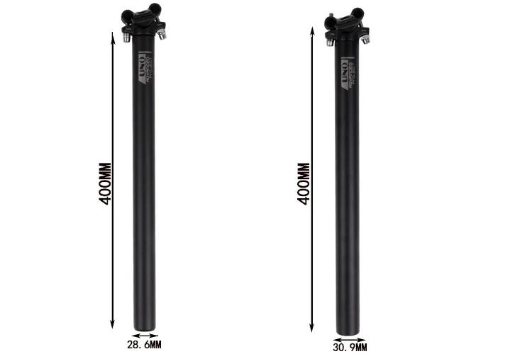 Description Picture 5 of itemUno Bicycle Seat Post 27.2 30.9 31.6mm Mountain Road Bike SeatPost 350mm ultralight mtb bicycle seat tube 31.6 aluminum seatpost