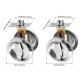 2PCS silver