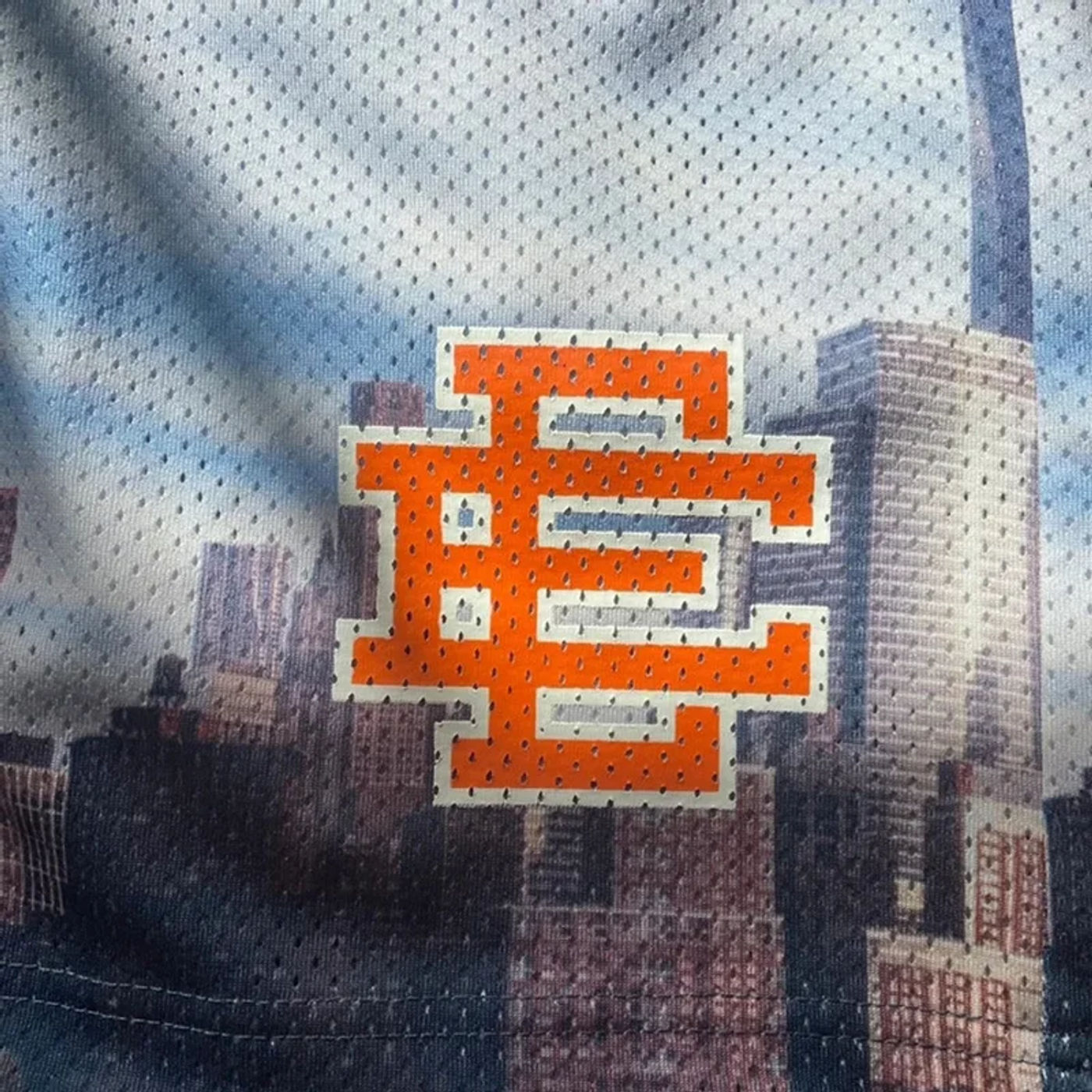 Description Picture 6 of item2024 New Summer Eric Emanuel EE Basic Mesh Short Classic Floral Printed Gym Shorts Men's Gym Basketball Sports Beach Shorts