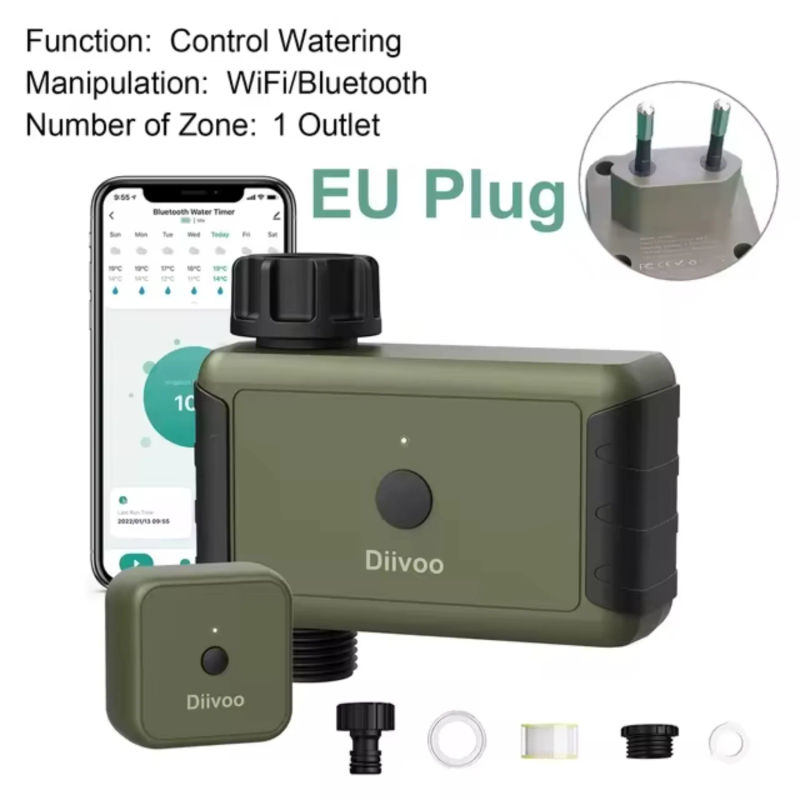 Description Picture 6 of itemIntelligent Smart Automatic Water Timer  Garden, Digital Irrigation Machine with 1/2/3 Zones, Outdoor Use to Save Water & Tim