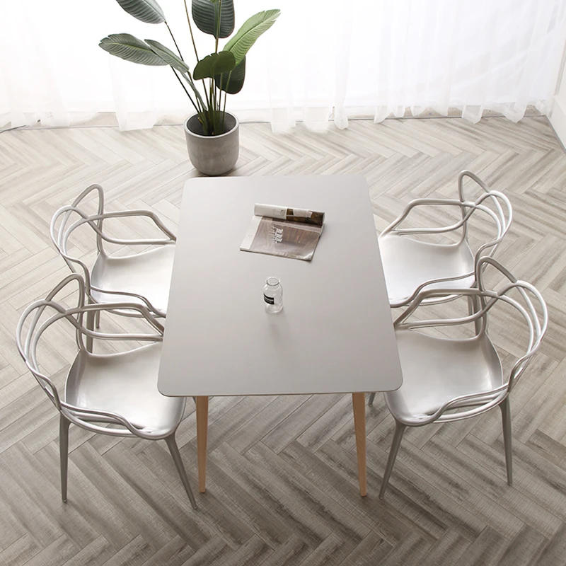 Description Picture 6 of itemNordic Kitchen Furniture Dining Chairs Living Room Furniture Acrylic Coffee Chair Transparent Chairs Bedroom Makeup Chairs