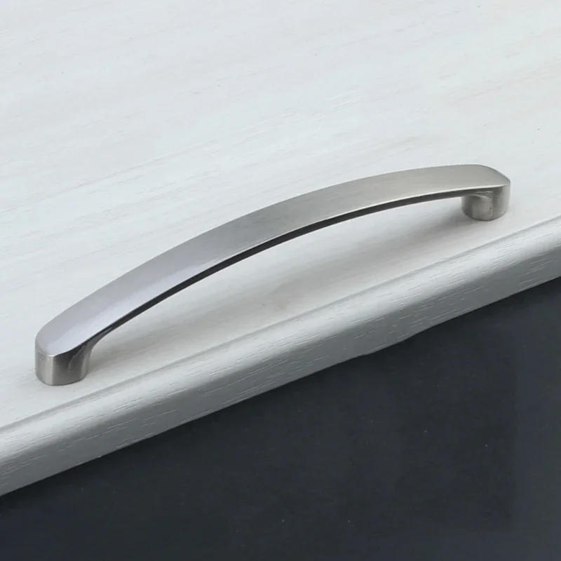 Description Picture 2 of itemStainless Steel Cupboard Pulls Kitchen Cabinet Drawer Handle Wardrobe Handle Modern Furniture Decor Handle