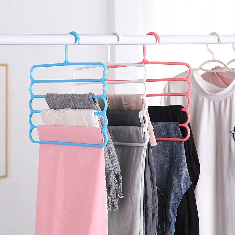 Description Picture 4 of itemClothes Hanger, Trousers Hanger, Storage Rack, Wardrobe Closet Organizer, 5 Layers Pants Holders, Clothing Hangers Wholesale