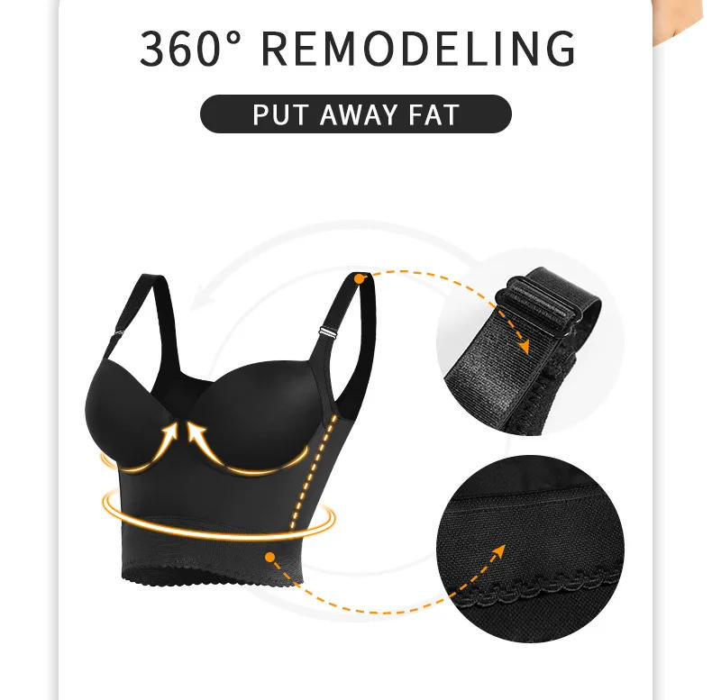 Description Picture 6 of itemBreast /Post Surgery Posture Corrector Tank Chest Support Bra Top Women Cami Shaper Breast Trainer Shapewear Slim Back Control