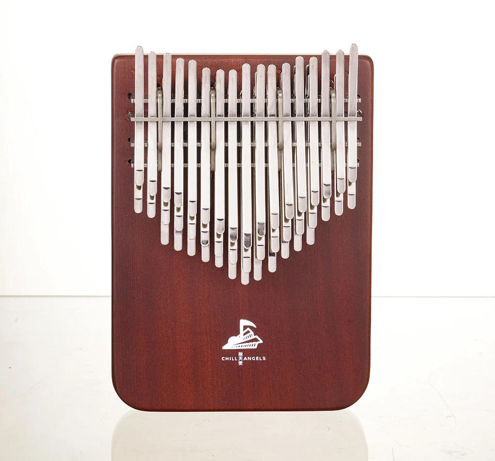 Description Picture 3 of itemNew Chill Angels Kalimba 46 Keys 3 Layer Thumb Piano Portable Professional Finger Piano Ebony Wood Kalimbas Keyboard Instruments