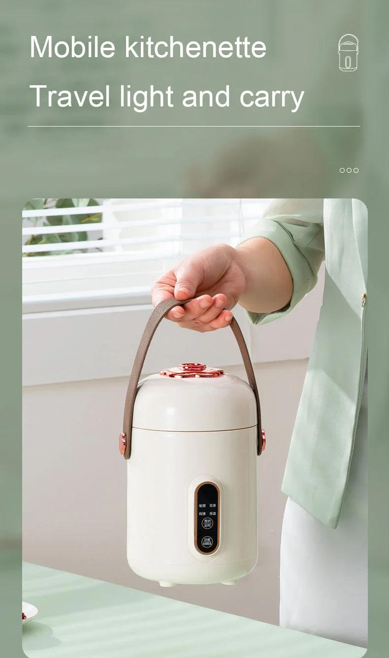 Description Picture 5 of item110V Electric Kettle Health Tea Water Boiler Stew Hot Pot Soup Porridge Slow Cooker Rice Cooking Heating Lunch Box Food Warmer