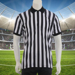 2019 Professional Football Referee Uniform Custom Shirts Adult Black White Soccer Jerseys Training Clothes