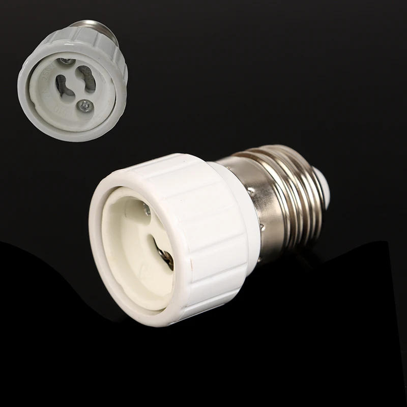 Description Picture 6 of item1PC Fireproof Material Lamp Holder Converters E27 To GU10 Ceramics Lamp Holder Adapter Socket Adapter Light Bulb Base For Home