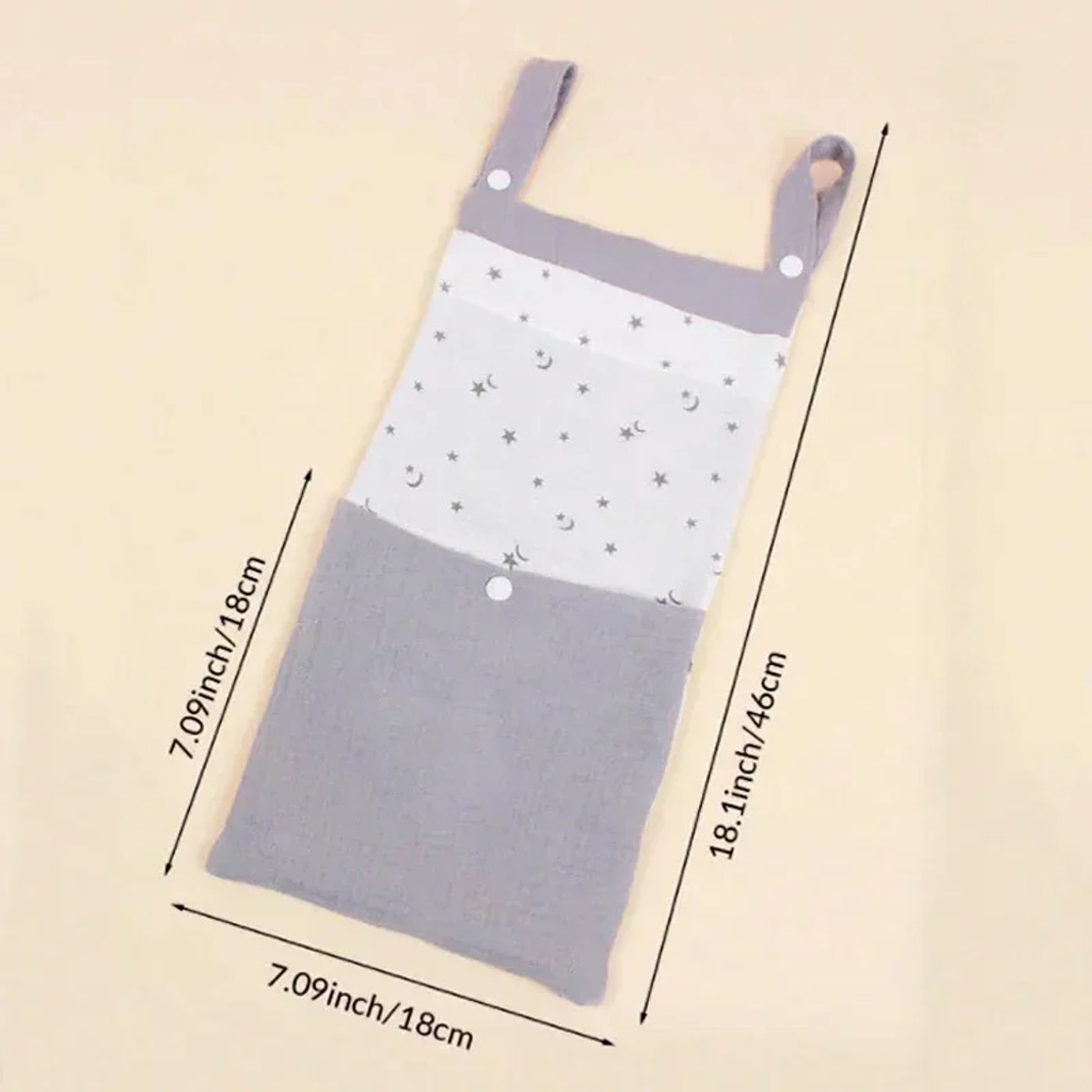 Description Picture 3 of itemBaby Stuff Organizer Kids Crib Storage Bag Multifunctional Newborn Bed Bag for Children Bedding Diaper Bag Stroller Organizer