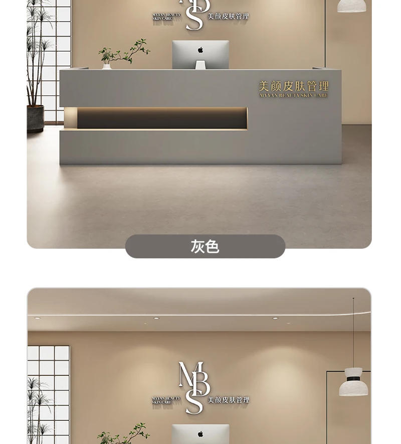 Description Picture 5 of itemPulpit Lectern Bar Counter Reception Restaurant Tables Cash Pulpitos Modern Office Desk White Luxurious Schreibtisch Furniture