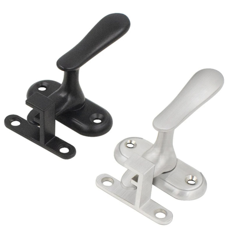 Description Picture 5 of itemDoor Lock Stainless Steel Latch Anti-Theft Lock Door Buckle Wooden Door Latch Bolt  Exposed Installation Handle Latch