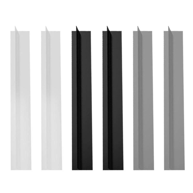 Description Picture 4 of item652F 2Pcs Kitchen Silicone Stove Counter Gaps Cover Heat Resistant Pad Gas Stove Protector Oil Dust Seal Cooker Cover