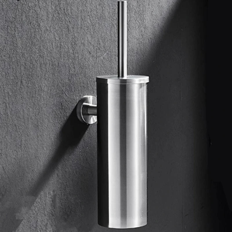 Description Picture 6 of itemBlack Stainless Steel Wall-Mounted Bathroom Accessories Toilet Brush