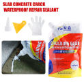 Slab Concrete Crack Waterproof Repair Sealant Glue Concrete Watertight Filler and Sealent 500g Gaps Crack Repair Caulk Adhesive