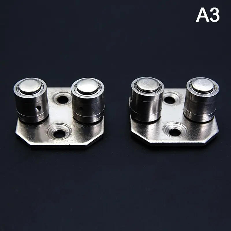 Description Picture 4 of item2Pcs Floor Mount Sliding Wooden Door Guide Roller Retainer Top bearing rollers moving door folding door locato