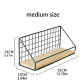 35cm-Black fence