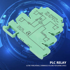 MRC-25A61Z230 PLC Electromagnetic Contact Interface Relay Module Input 230VAC/220VDC 1NO 1 NC PLC Relay Interface Relay Module