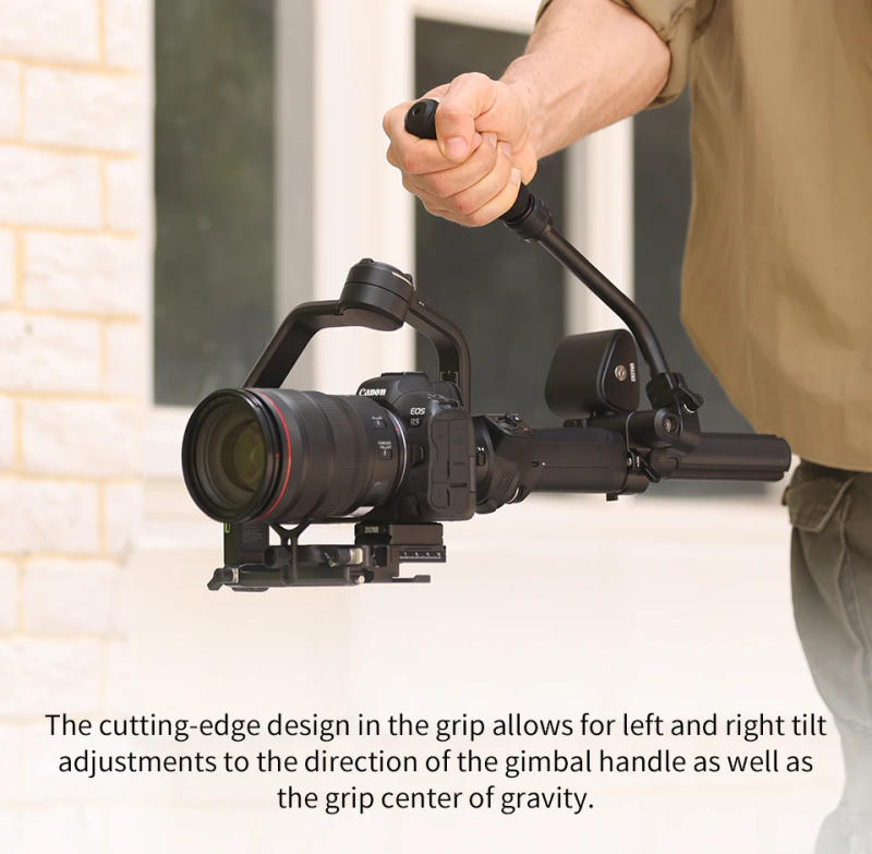 Description Picture 6 of itemZHIYUN Weebill 3S 3 S 3-Axis Handheld Camera Stabilizer Gimbal with Fill Light Bluetooth Control for DSLR Mirrorless Cameras