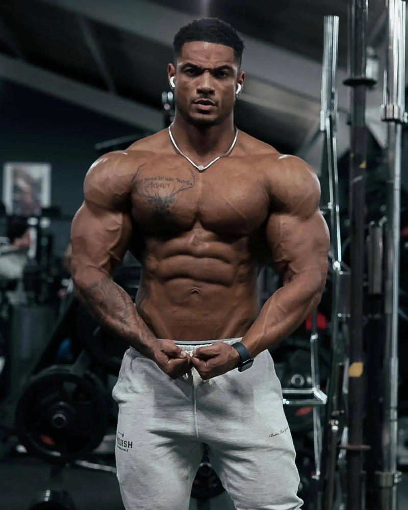 Description Picture 6 of itemMen's tapered athletic casual pants, jogging, gym running, basketball training, stretch cotton, loose trendy leggings