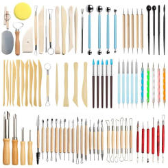 All for Polymer Clay Sculpting Tools Set Ceramic Modeling Wood Knife Clay Carving Tools Molding dotting Tool DIY Accessories