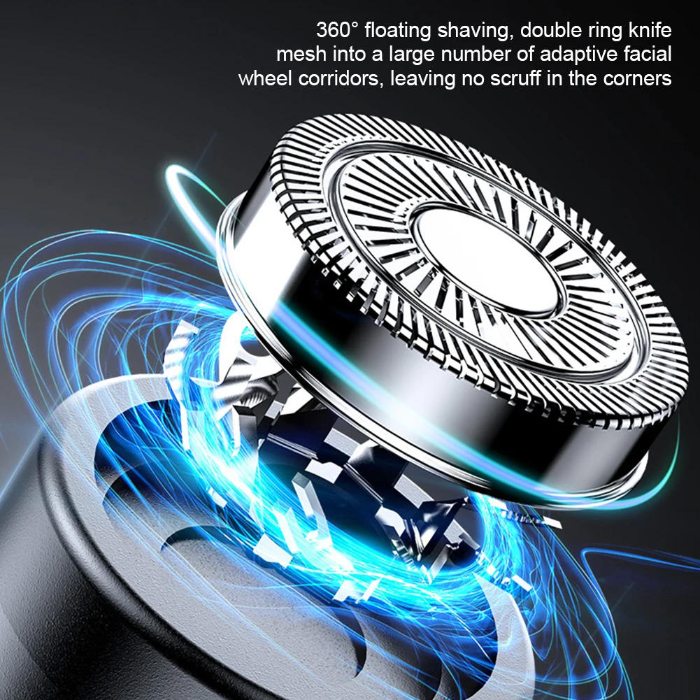 Description Picture 6 of itemElectric Shaver Nose Ear Trimmer Safe Face Care USB Rechargeable Nose Hair Trimmer for Men Shaving Hair Removal Razor Shave