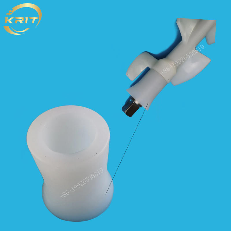 Description Picture 3 of item4 PCS Trumpet-shaped Silicone Sealing Rings Strip Rubber Sleeve Accessory For Stirring Shaft Ice Cream Maker Parts