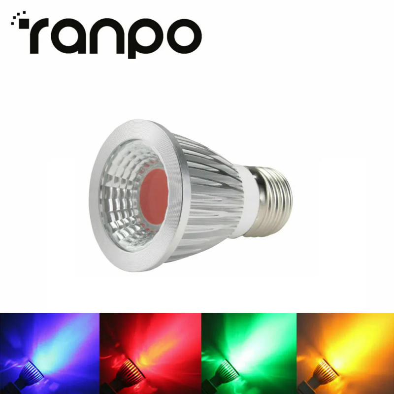 Description Picture 2 of itemHot GU5.3 GU10 E27 E12 E14 COB 6W 9W 12W Led Cob Spotlight Yellow Green Red Bulb Lamp GU 5.3 110V 220V MR16 DC 12v Lighting
