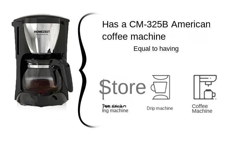 Description Picture 4 of item220V HOMEZEST German-Made Automatic Coffee Maker with Grinder and Drip Function - Perfect for Home Use C