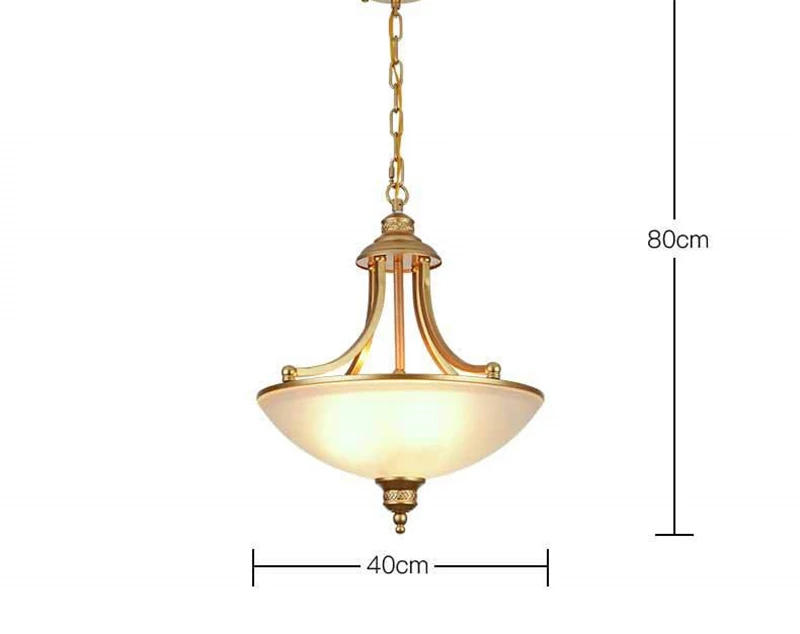 Description Picture 2 of itemAmerican Ceiling Chandelier Home Lamp Living Room Decor Dining Room Retro Led Ceiling Light Iron Chandelier Balcony Restaurant