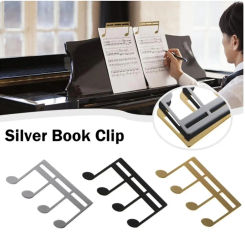 Professional Music Sheet Clip Multi-functional Music Page Holder Mini Page Fixing Wear Resistant Piano Score Music Sheet Clip