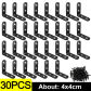 30pcs-4x4cm