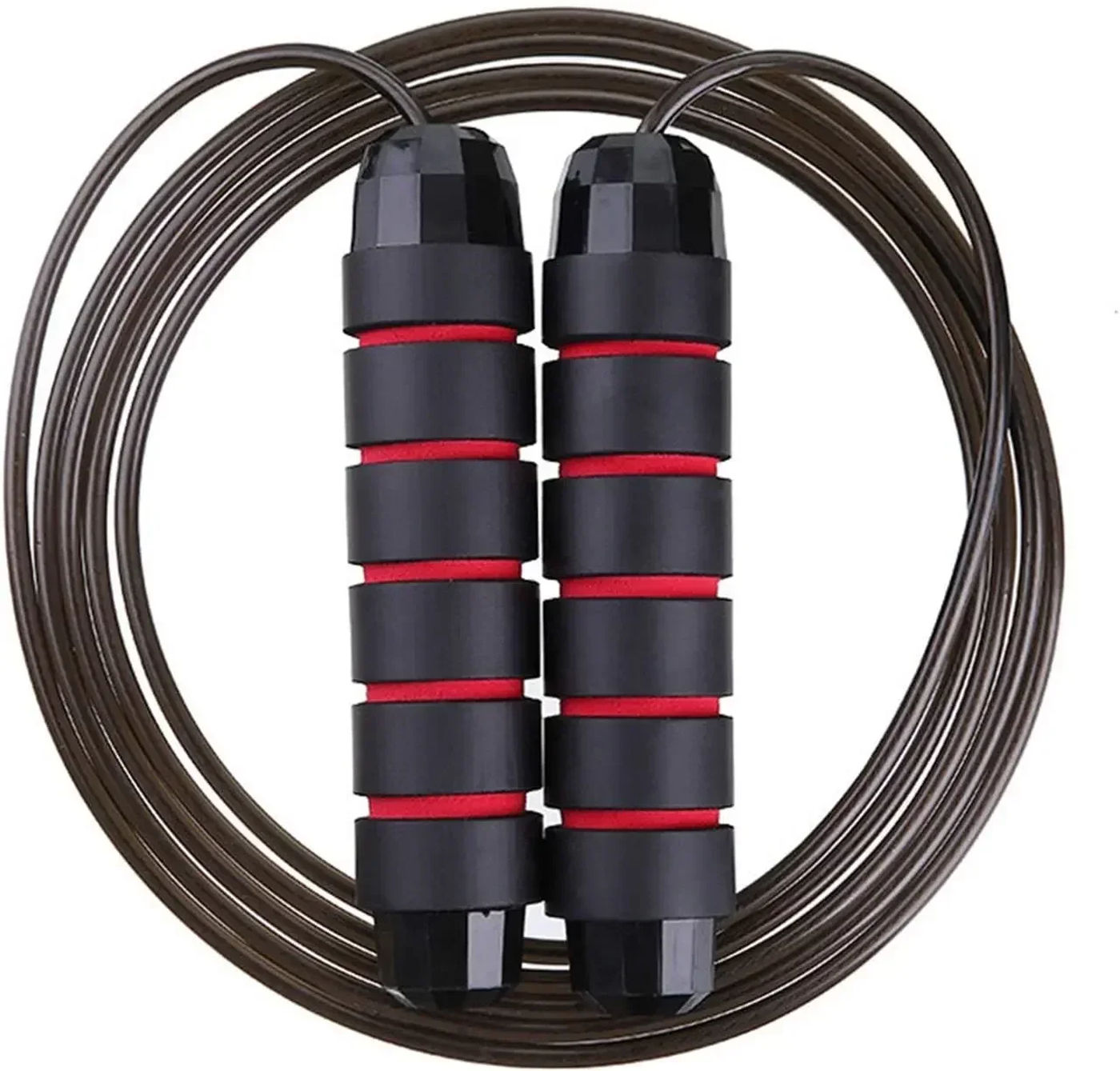 Description Picture 4 of itemRope Skipping Tangle-Free Speed Skipping Rope with Ball Bearing EVA Non-Slip Foam Handle Adjustable Jump Ropes