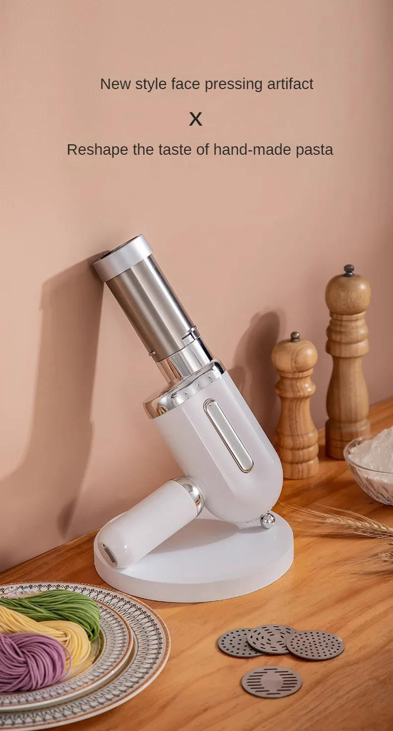 Description Picture 4 of itemHandheld Electric Noodle Maker Household Automatic Intelligent Noodle Press Pasta Machine Dough Roller Machine Home Appliance