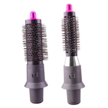 2Pcs Cylinder Comb And Adapter For Dyson Airwrap Hair Dryer Styler Accessories, Curling Hair Tool