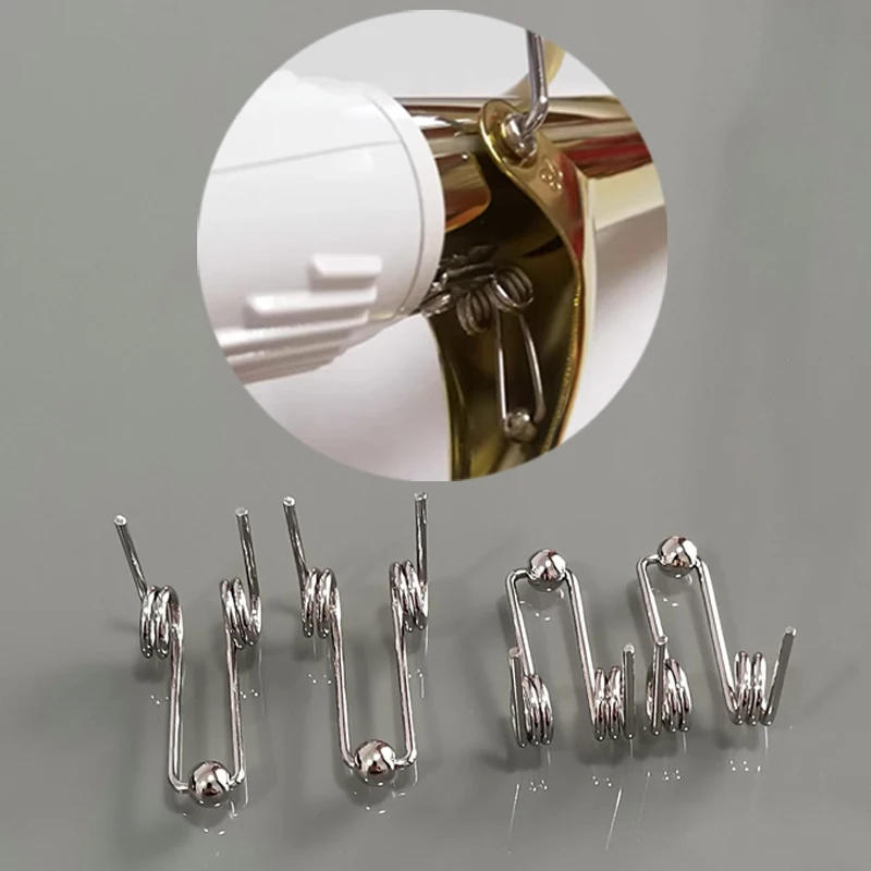 Description Picture 2 of item4PCS Wire diameter 1.2mm Curling Iron Replacement Part Fix Broken Double Return Torsion Spring