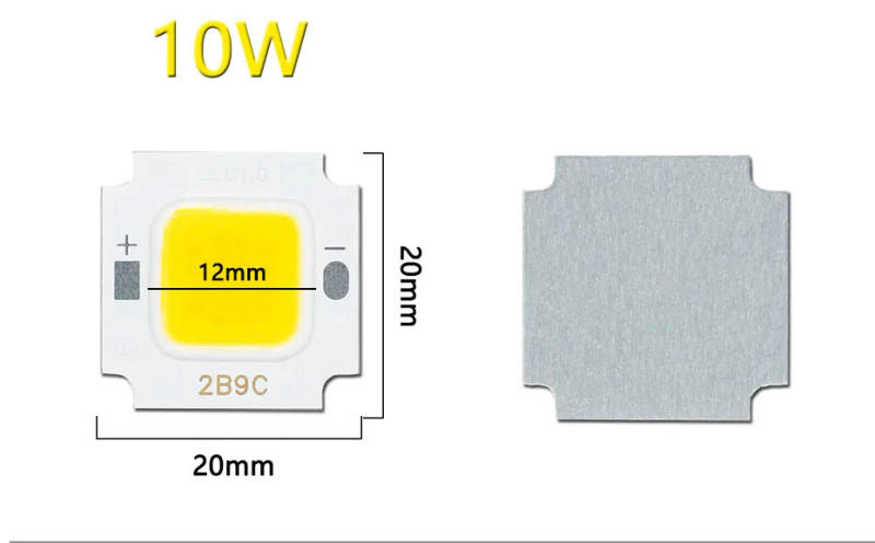 Description Picture 2 of itemHigh Power 10W 20W 30W 50W 70W 100W LED COB Chip DC27-33V LED Diode for Outdoor Lighting Floodlight Spotlight light source DIY