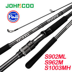 Long casting Fishing rod Inshore Fishing rod for seabass 2.7m 3.0m Fishing Rod For Spinning rod With Fuji rings