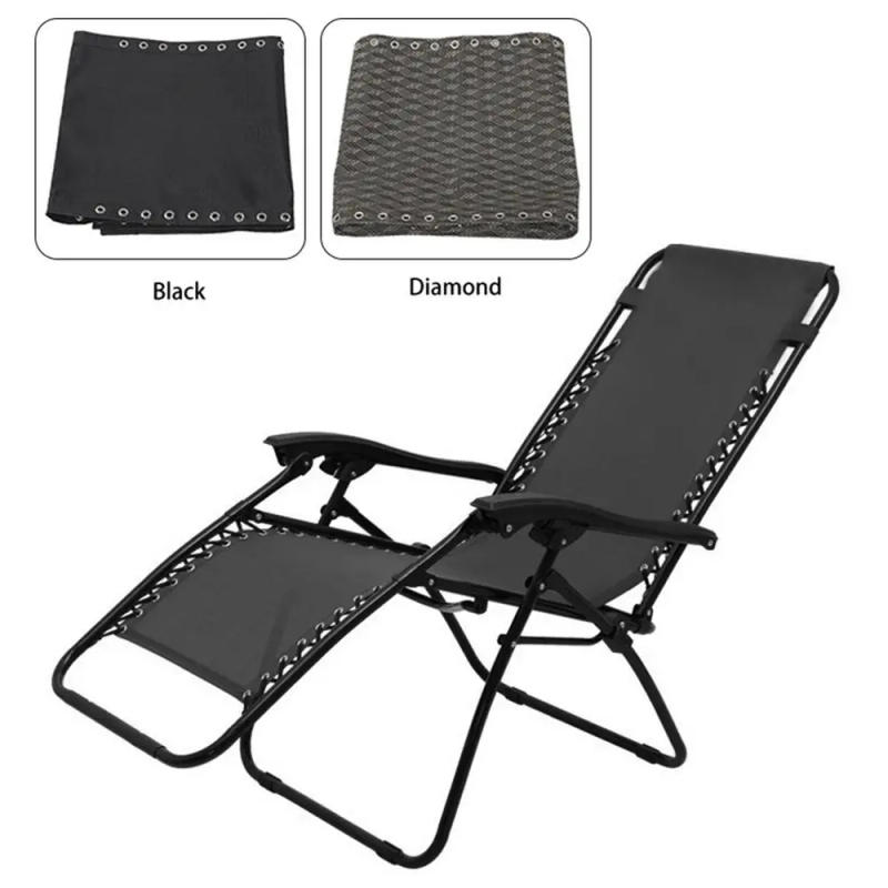 Description Picture 2 of itemNewest Recliner Cloth Breathable Durable Chair Lounger Replacement Fabric Cover Lounger Cushion Raised Cloth For Garden Beach