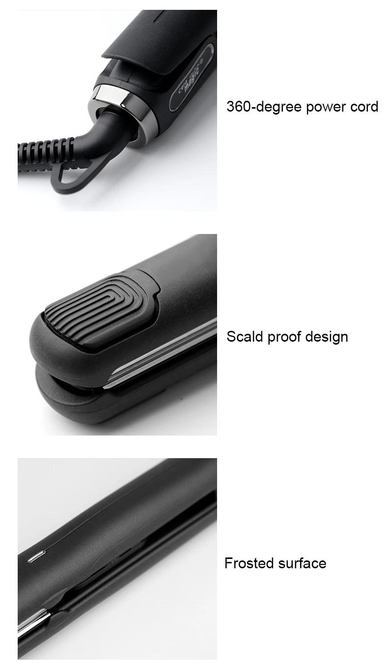 Description Picture 6 of itemCustom OEM Max Hair Irons Super Wide Titanium Plate Flat Iron Professional Wholesale Hair Straightener