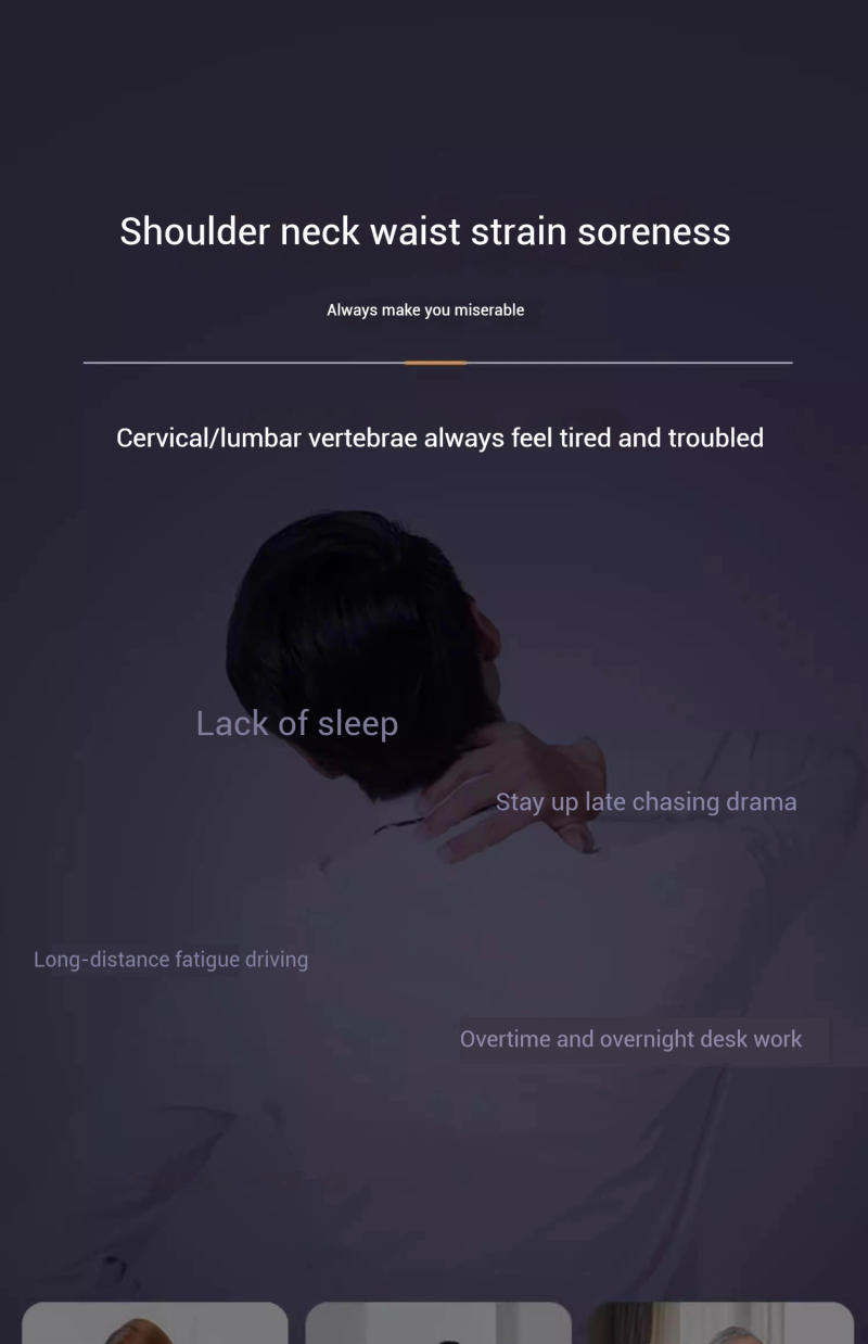 Description Picture 4 of itemArgy Wormwood Heating Inflatable Massage Cervical Spine Repair Pillow Chinese Herbal Medicine Cylindrical Neck Circle Pillows