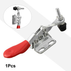 1 Pc Toggle Clamp GH-201A 80mm Accessories Carpentry Hand Clip Hinge Horizontal Quick Clamp Tools Woodworking Tools