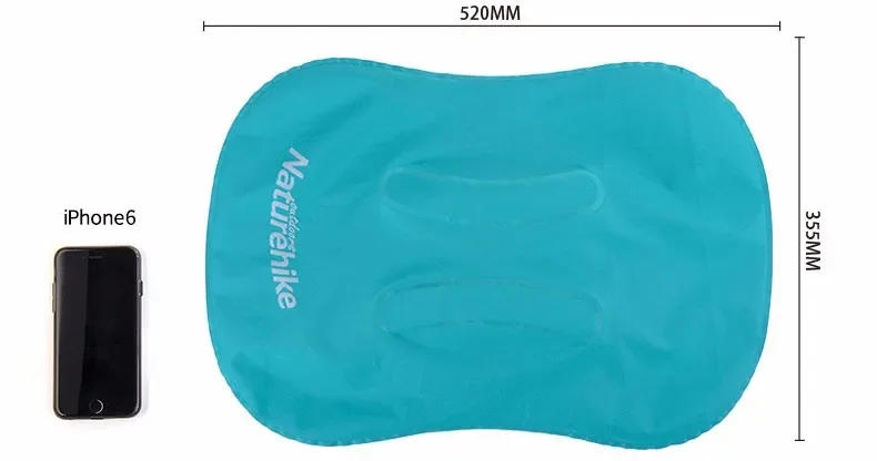 Description Picture 3 of itemNaturehike Camping Pillow Outdoor Travel Sleeping Pillow Inflatable Air Mattress Head Mat Back Rest Neck Protective Pillow
