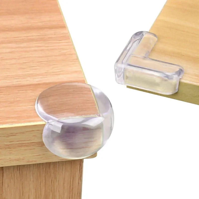 Description Picture 3 of item4PCS Silicone Protector Table Corner Edge Protection Cover Electric Socket Protection Children Anticollision Guards