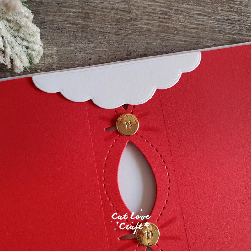 Description Picture 6 of itemCatlove Fat Santa Claus Christmas Metal Cutting Dies Scrapbooking Mold Stencil Die Cuts Card Making DIY Craft Embossing New Dies