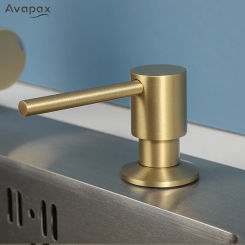 Gold Kitchen Sink Liquid Soap Dispenser Dishwashing Liquid Dispenser Pump Kitchen Hand Press Soap Dispenser Bottle