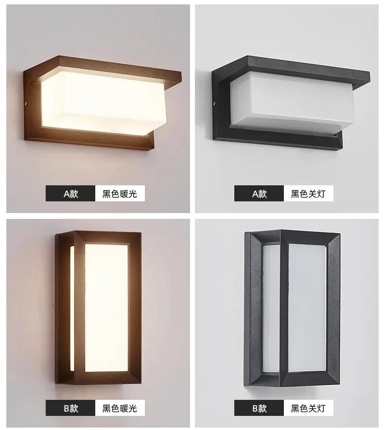 Description Picture 5 of itemLED outdoor lights waterproof IP65 outdoor wall lamp AC85-265V Motion Sensor light led outdoor wall light  lighting  balcony