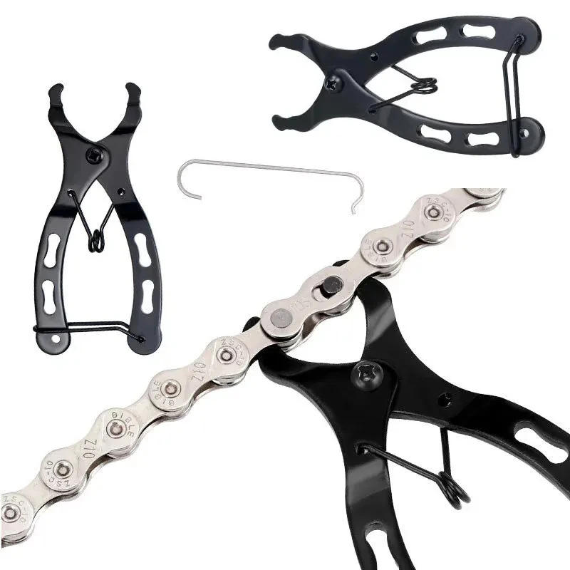 Description Picture 3 of itemBicycle Chain Buckle Pliers Mini MTB Bike Chain Quick Release Magic Link Clamp Removal Install Plier Road Cycling Repair Tools