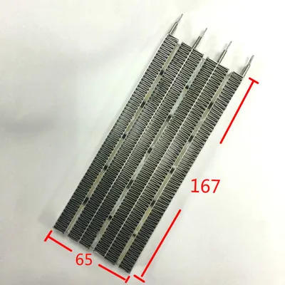 Description Picture 6 of item1Pcs Electric Fan Heater Parts PTC heating element ceramic heating fins plate  220-230V 1500W 1800W 2000W 3000W