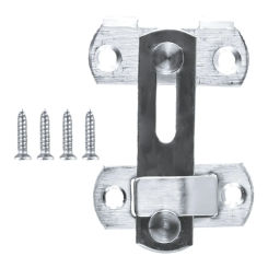 Latches Stainless Steel Hasp Latch Sliding Door Chain Lock For Window Cabinet Fitting Security Tools Hardware Door Locks